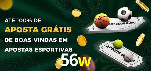 56w Ate 100% de Aposta Gratis